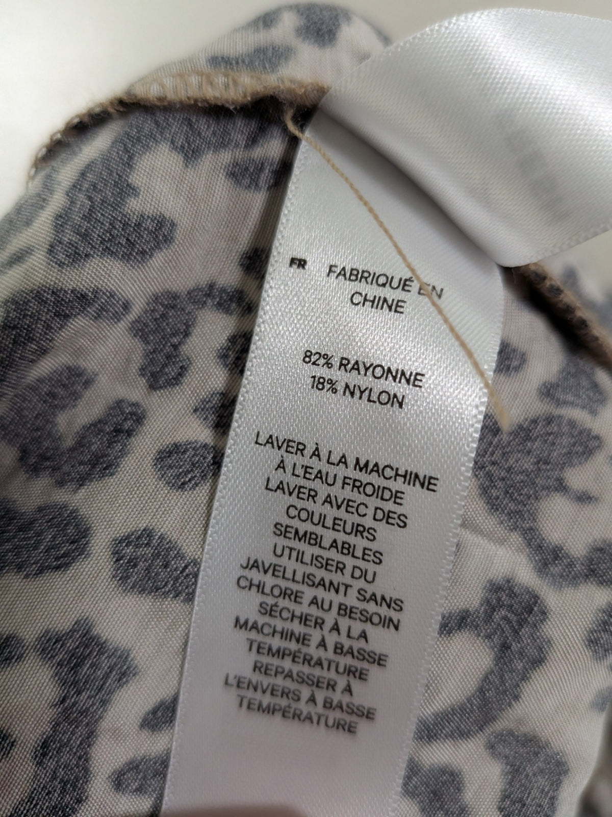 Joe Fresh animal print pants - S