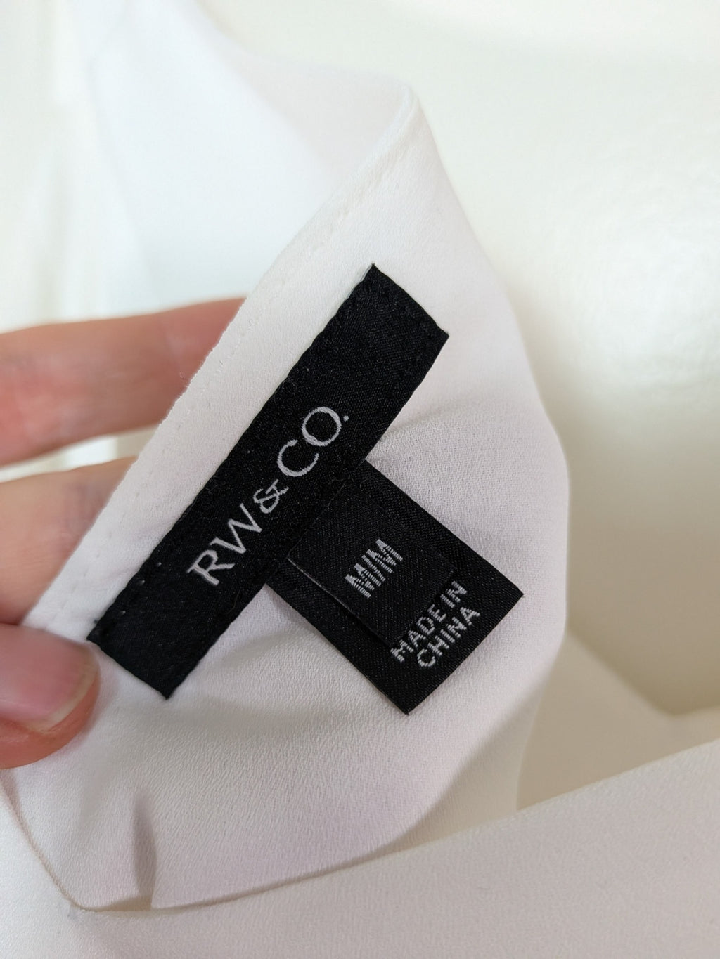RW&Co. white blouse - M