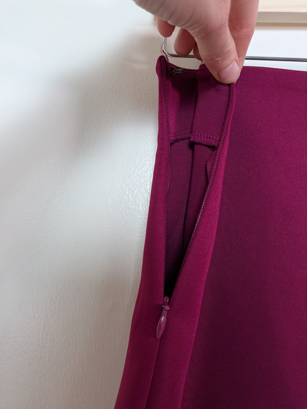 Forever 21 dark fuchsia skirt - M