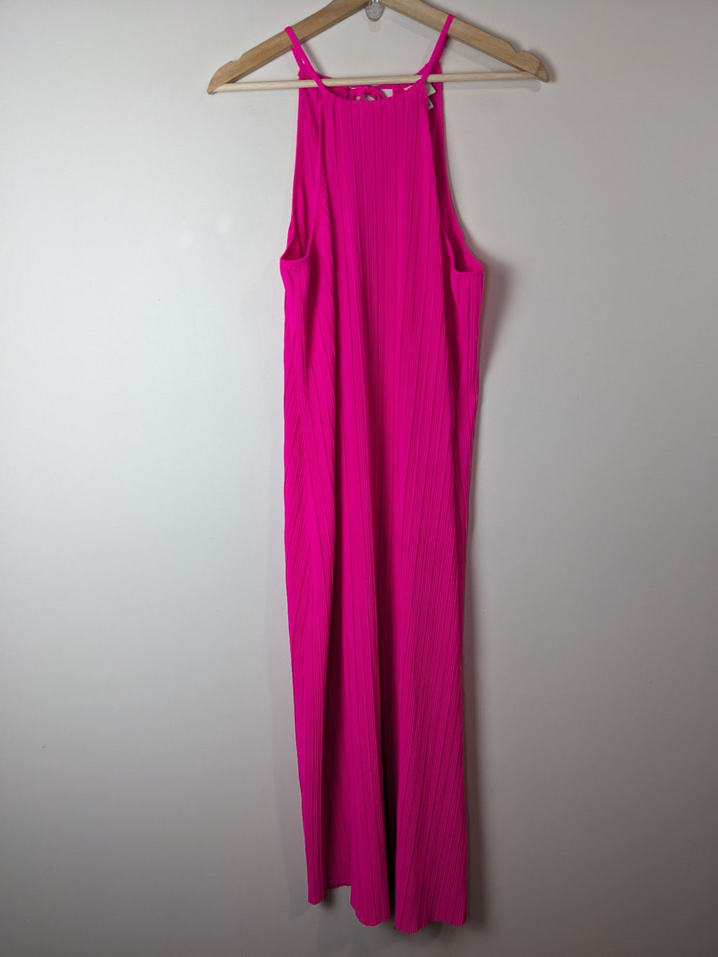 a new day hot pink maxi dress - L