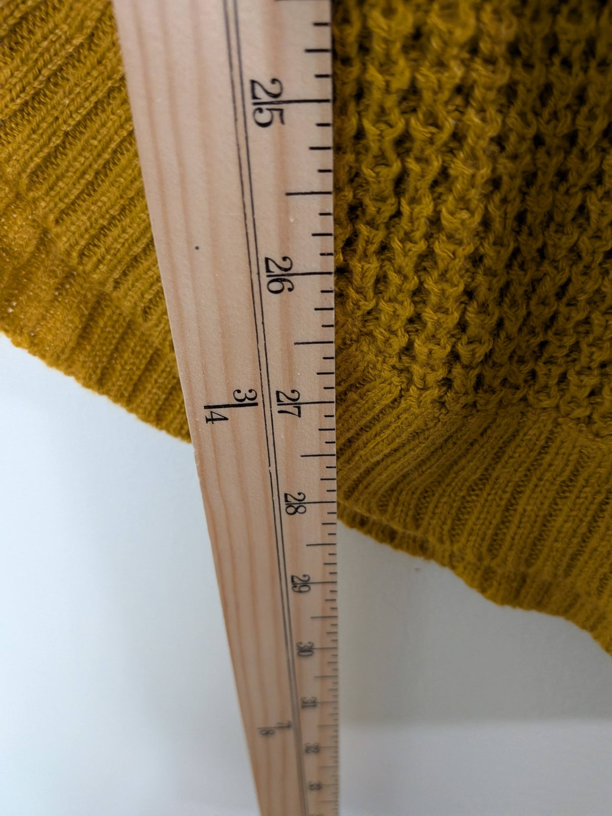 eclipse mustard sweater - S