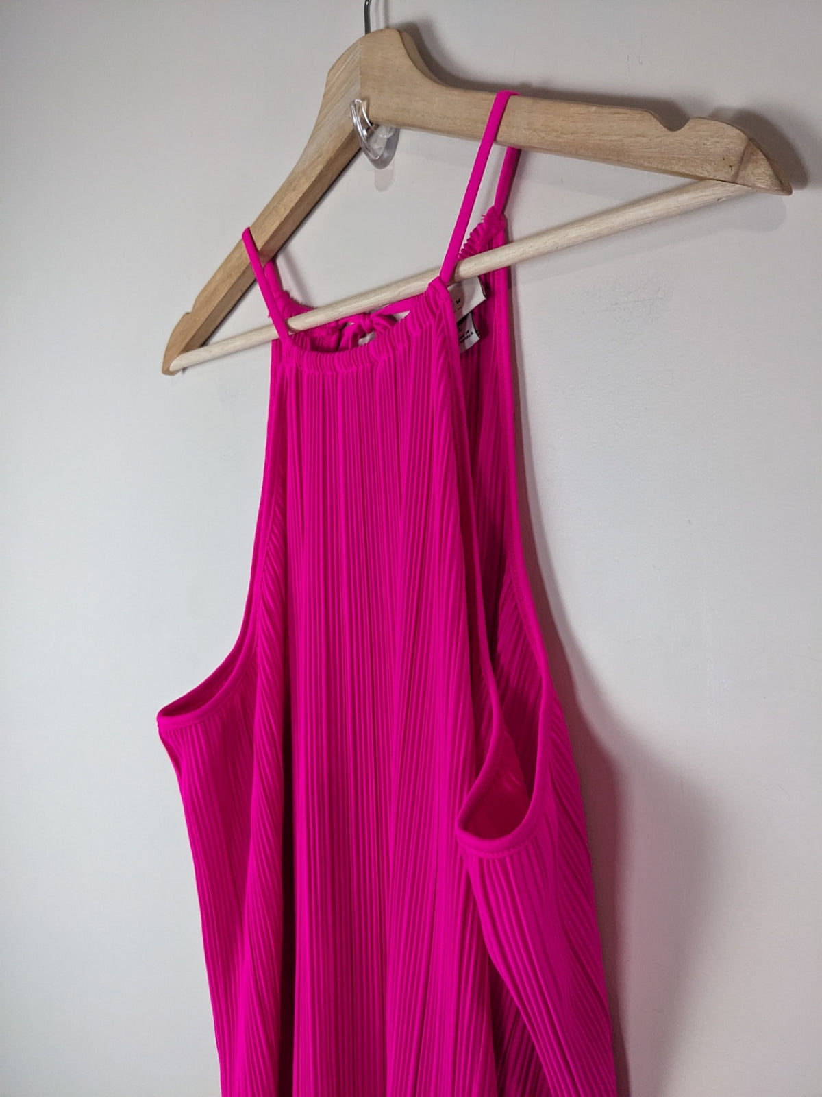 a new day hot pink maxi dress - L