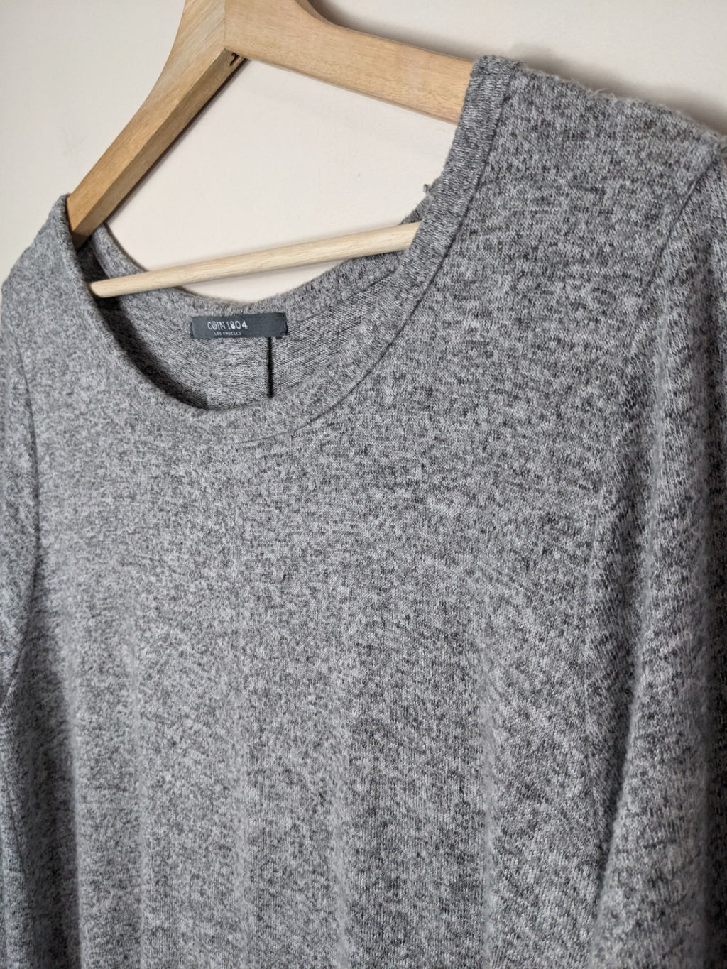 COIN 1804 Light Grey Sweater - L