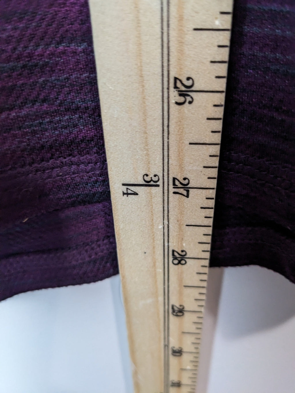 Diadora Heathered Purple Long Sleeve - L