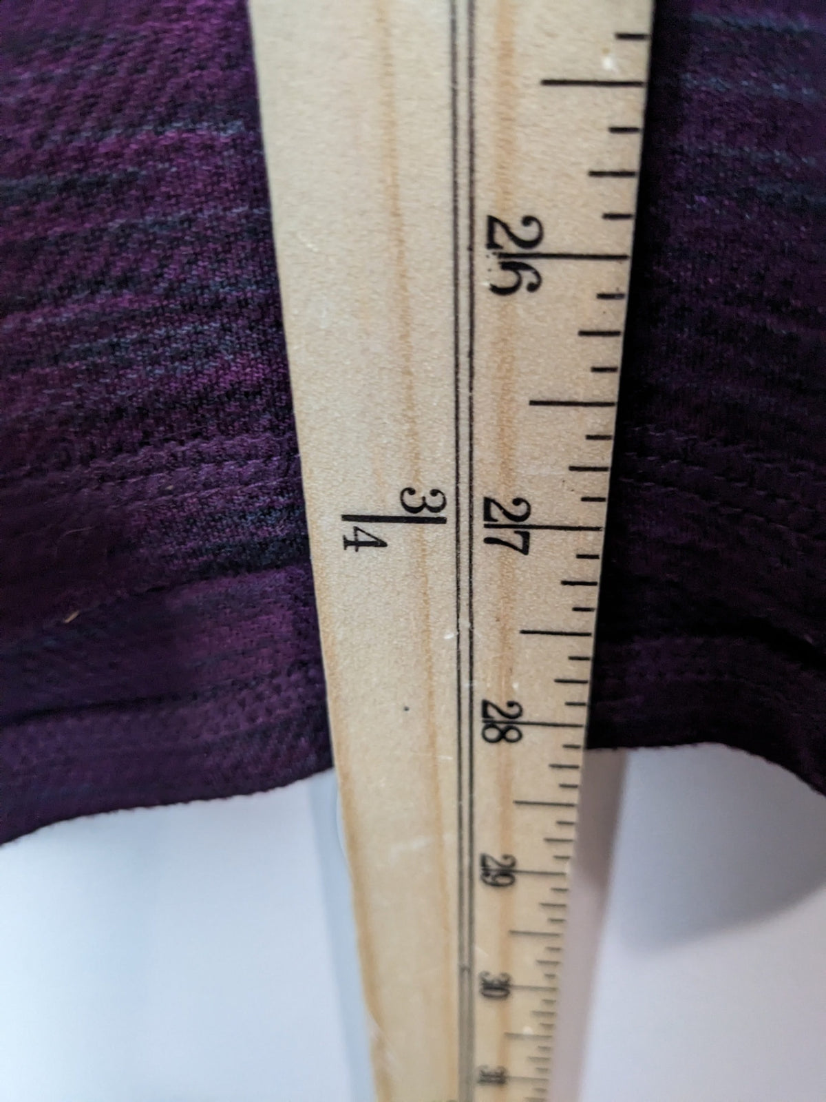 Diadora Heathered Purple Long Sleeve - L