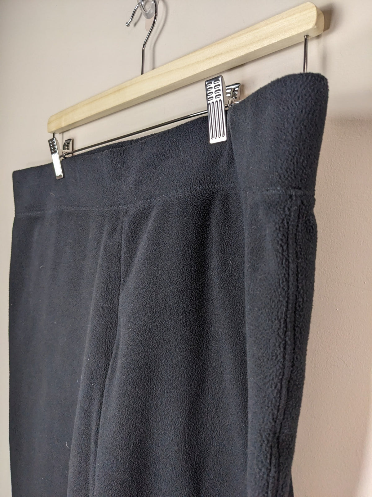 FarWest Black Fleece Pants - XL