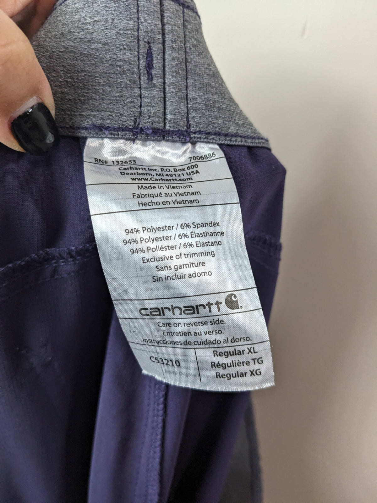 Carhartt  Purple Pants - XL