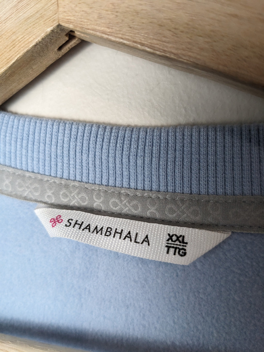 SHAMBHALA light blue crewneck - XXL