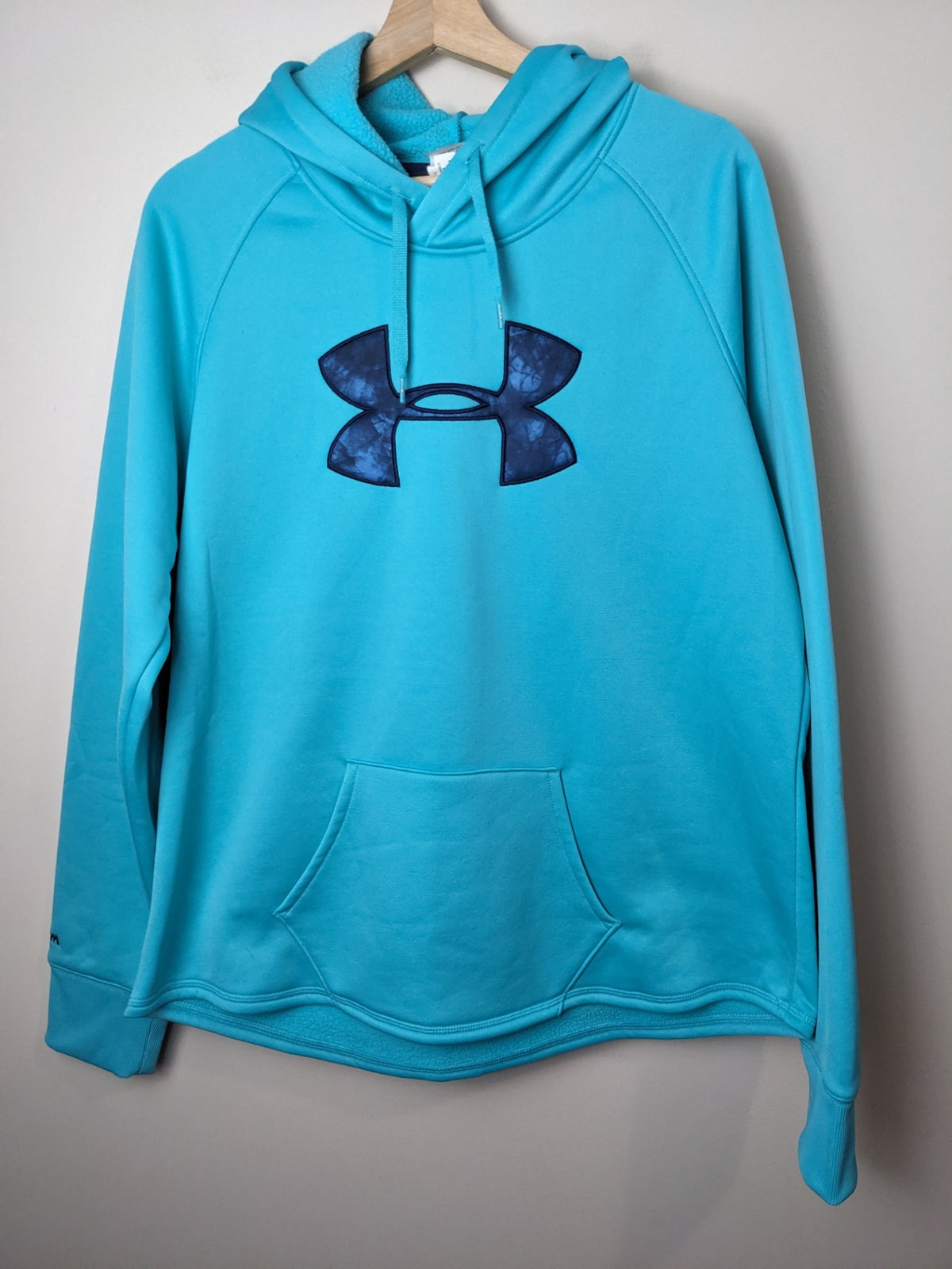 Under Armour Blue Logo Hoodie - XL