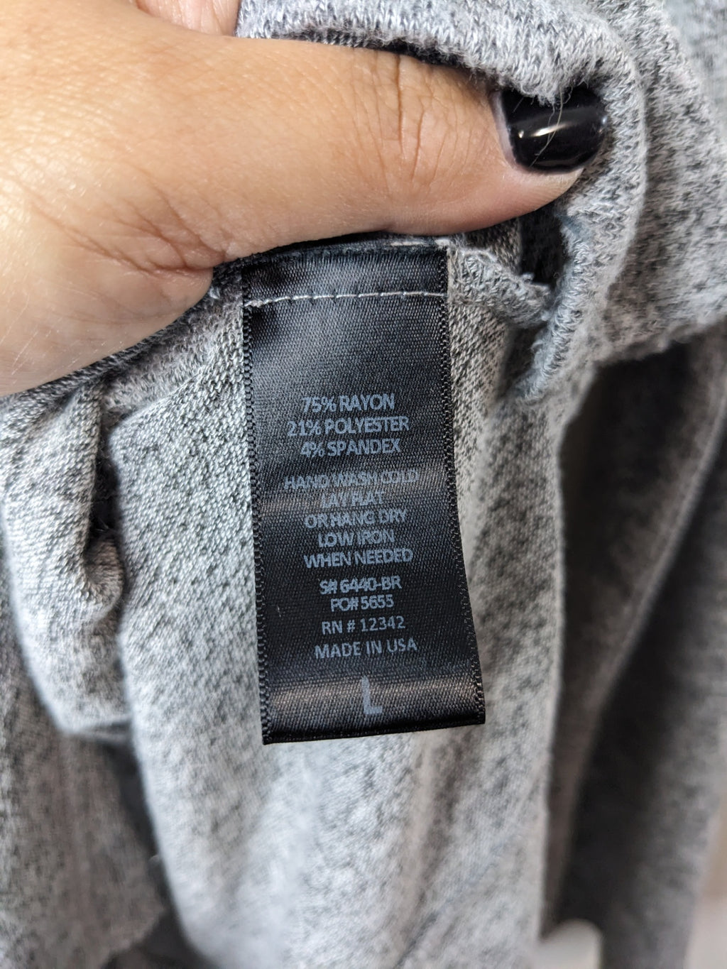 COIN 1804 Light Grey Sweater - L