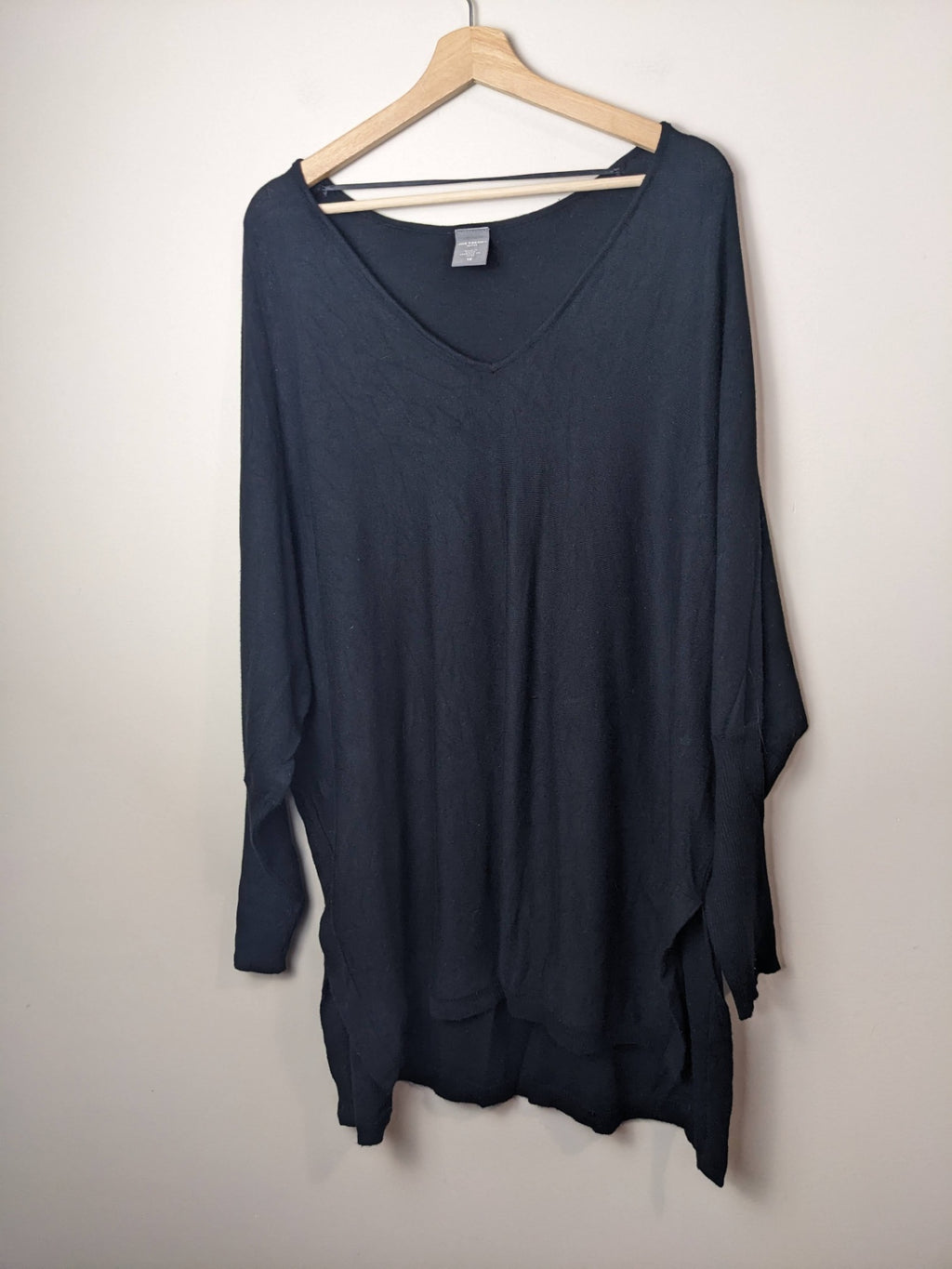 Joe Fresh Black Sweater - 1X