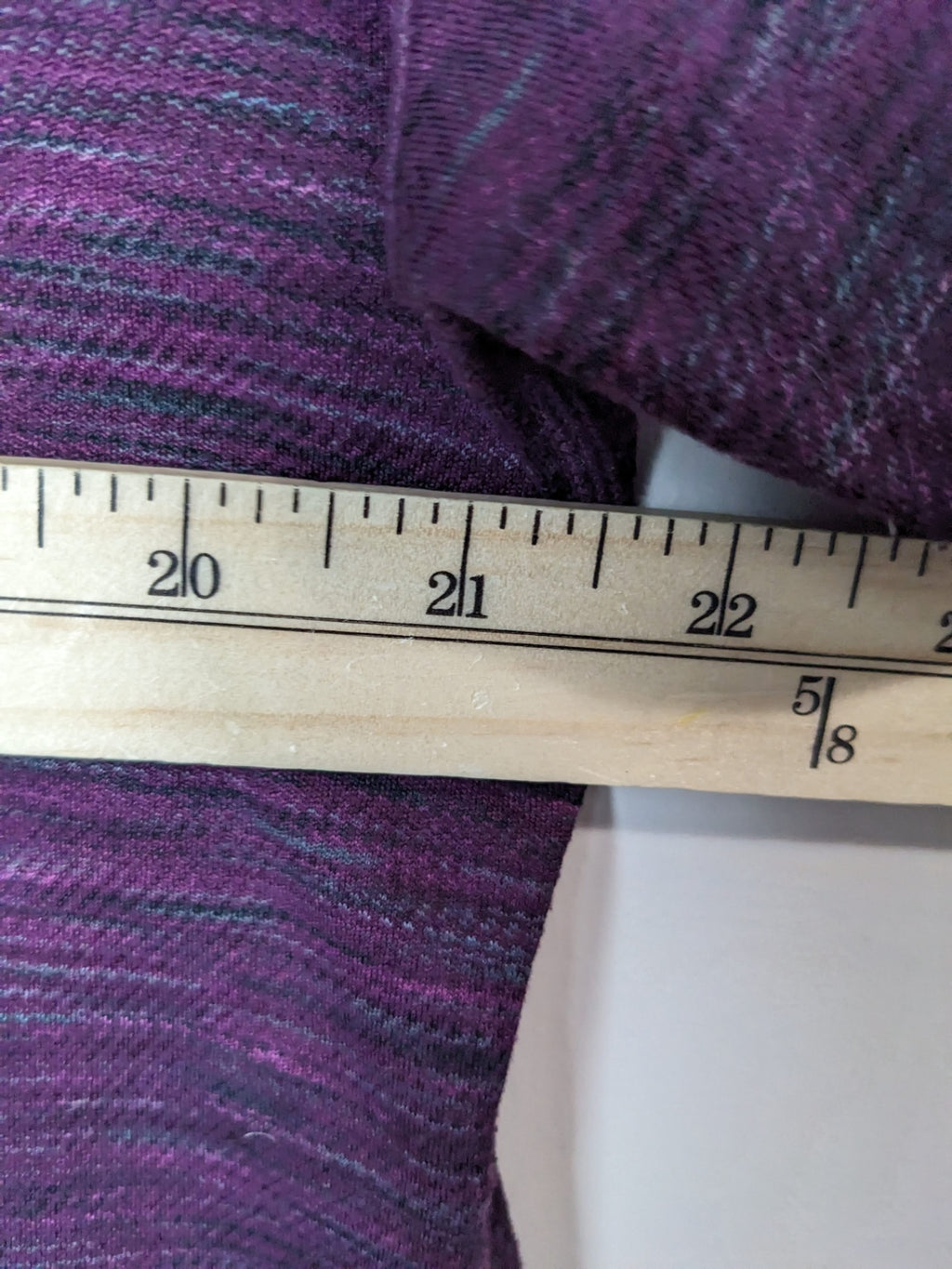 Diadora Heathered Purple Long Sleeve - L