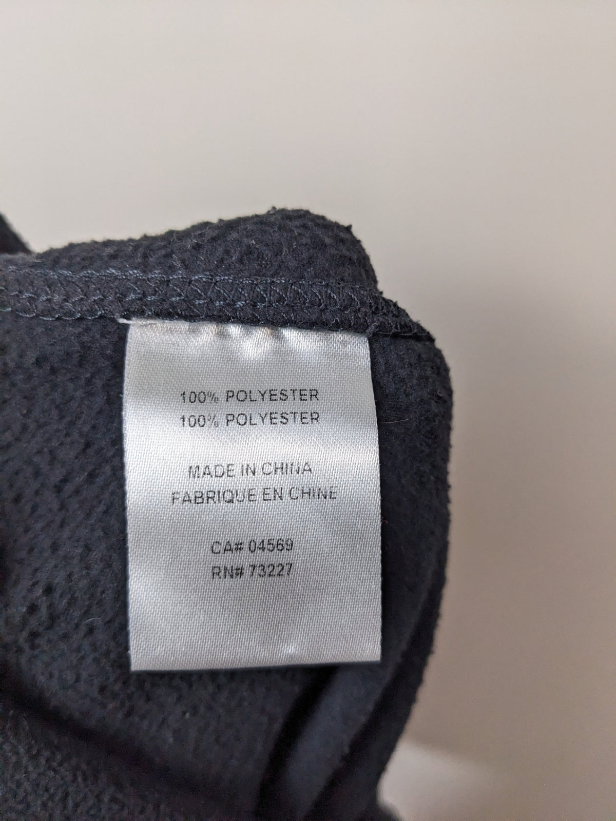 FarWest Black Fleece Pants - XL