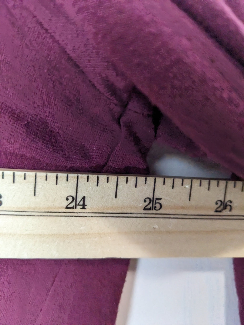 Denver Hayes Maroon Long Sleeve Blouse - L