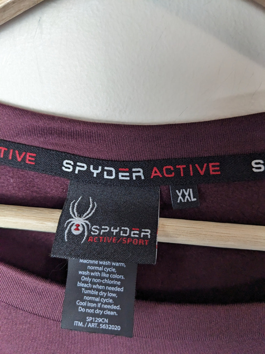 Spyder Plum Long Sleeve - XXL
