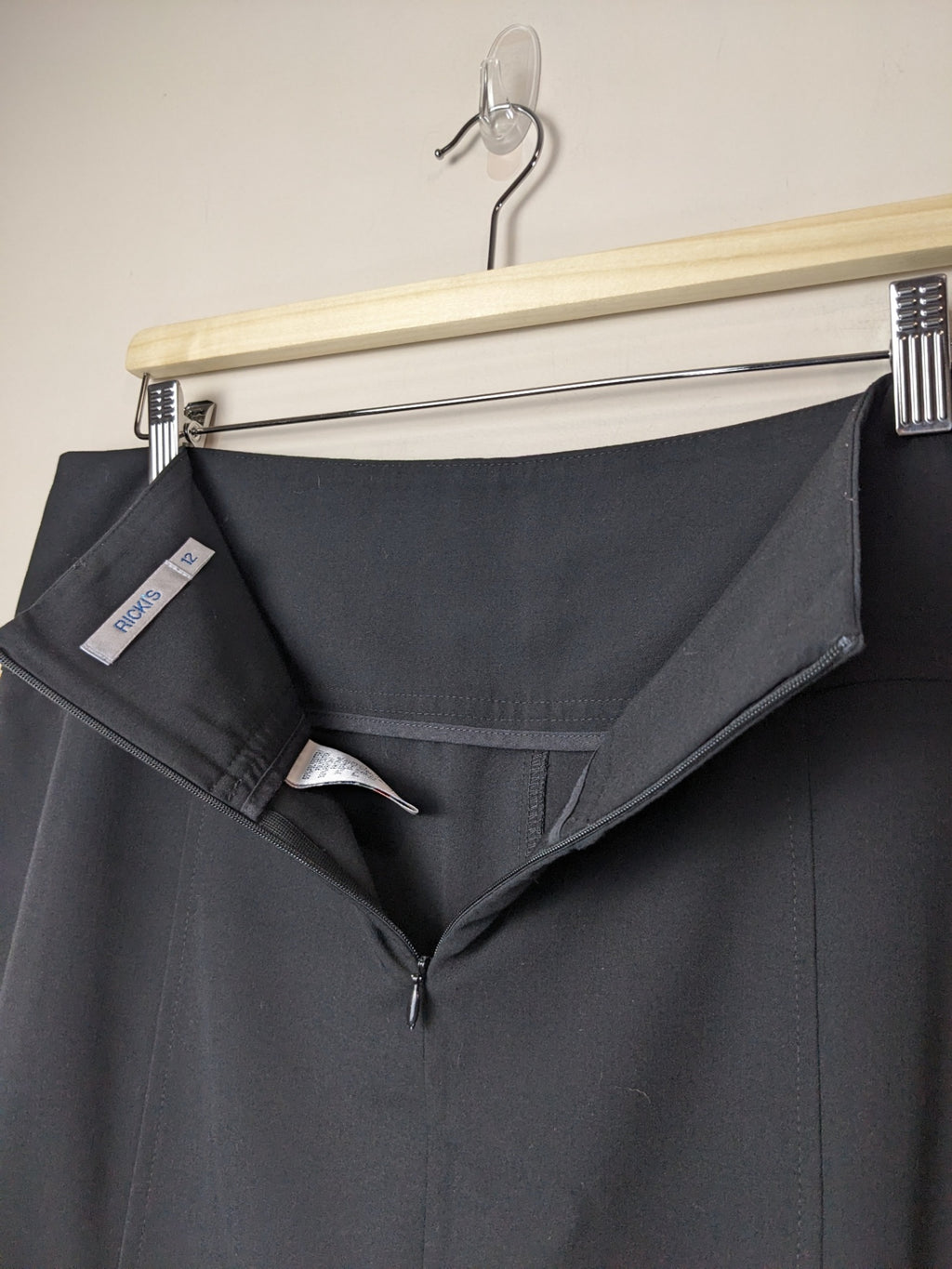 Ricki's Black Midi Skirt  - 12