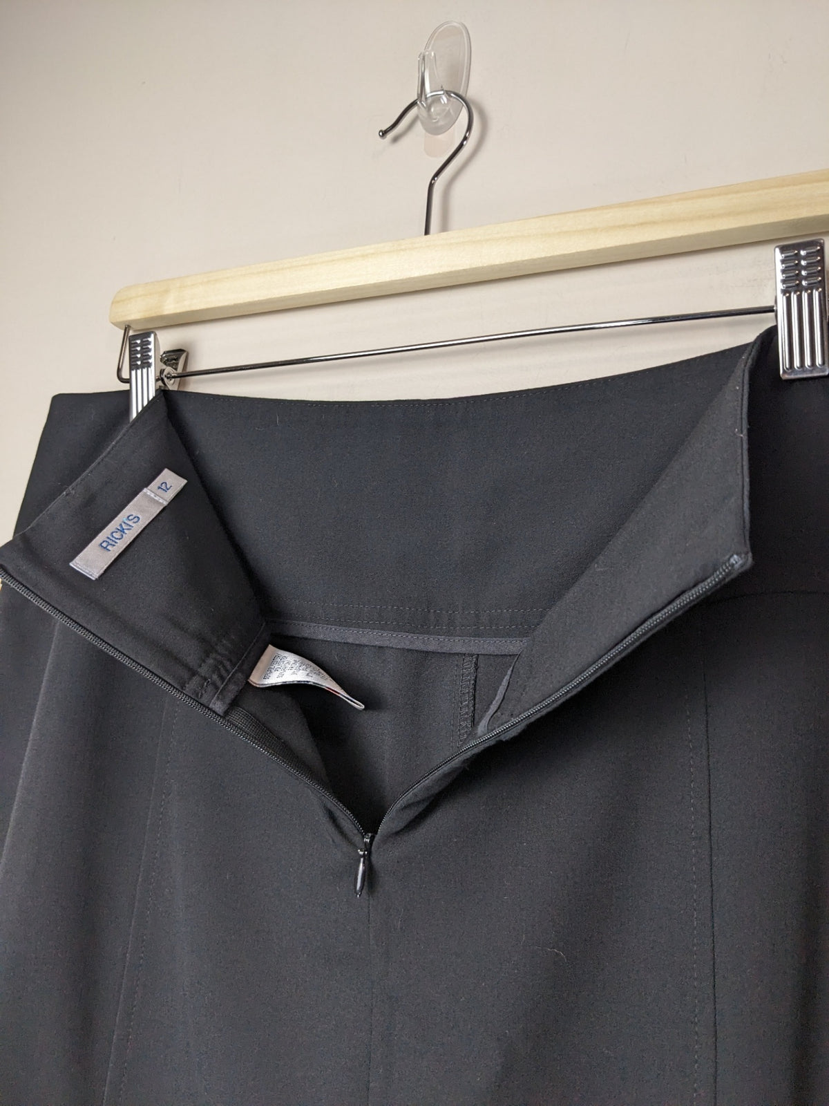 Ricki's Black Midi Skirt  - 12