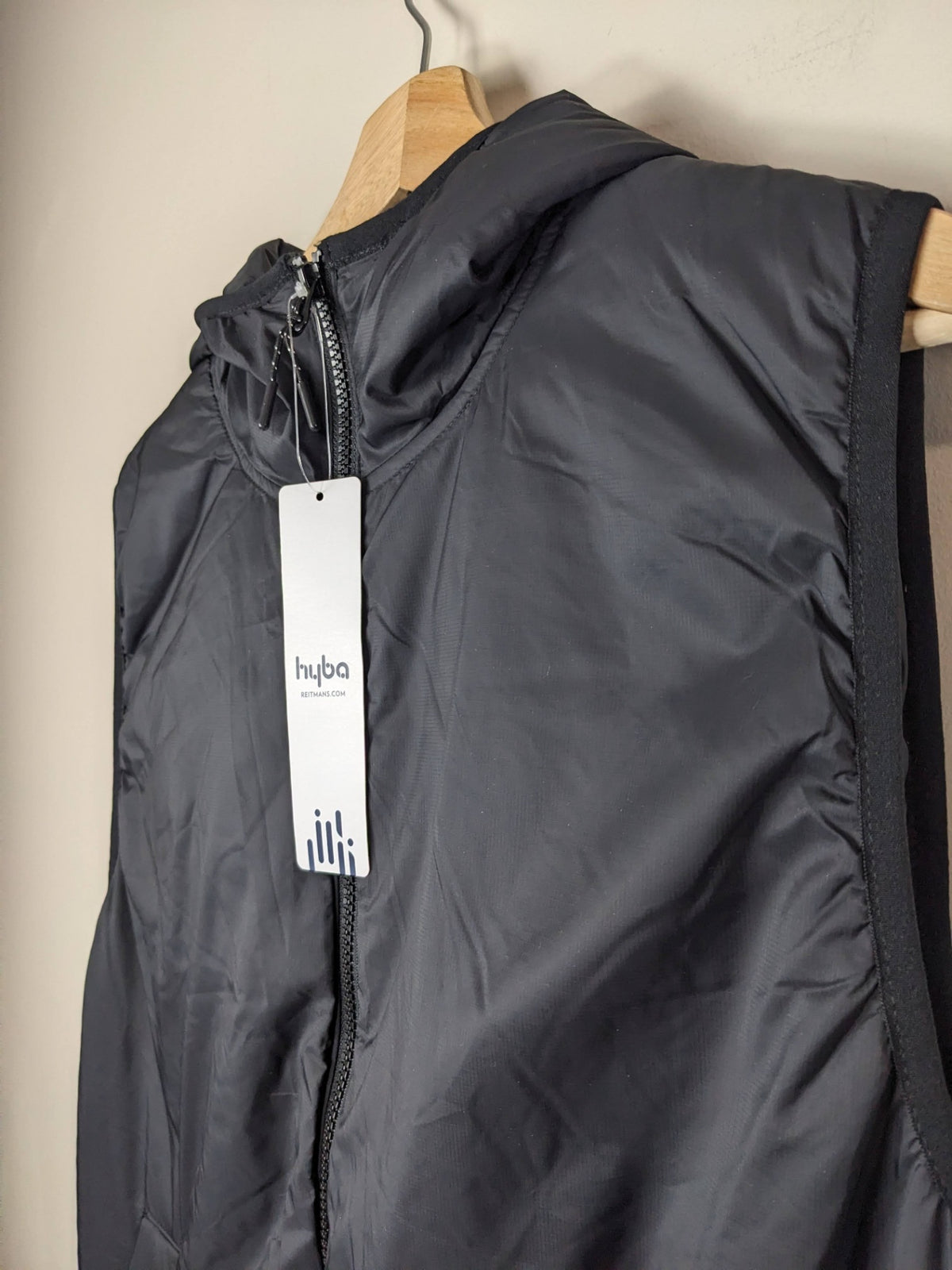 NWT Hyba Packable Black Vest - XL