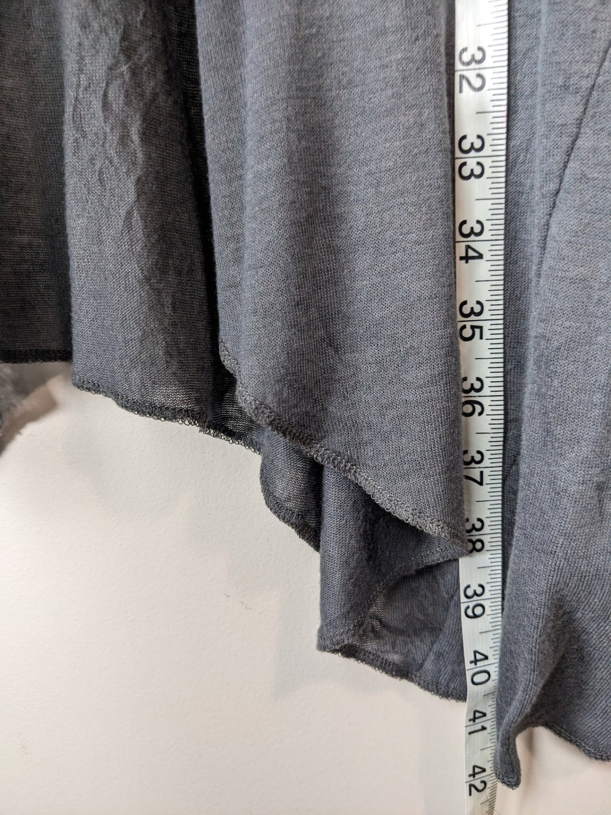 ADC Grey Long Cardigan - appears large