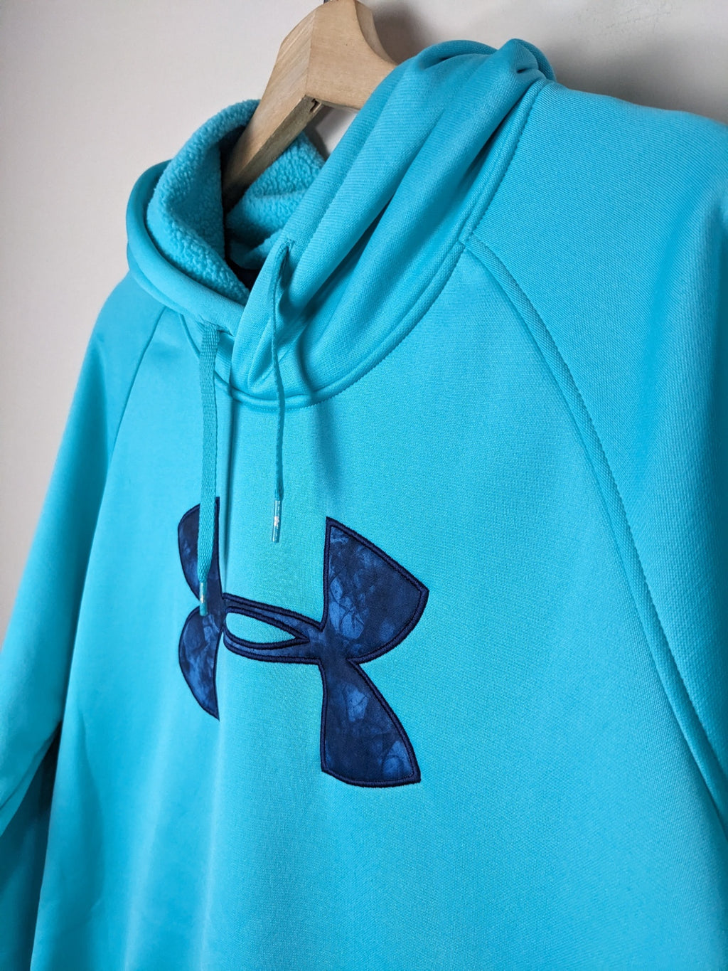 Under Armour Blue Logo Hoodie - XL