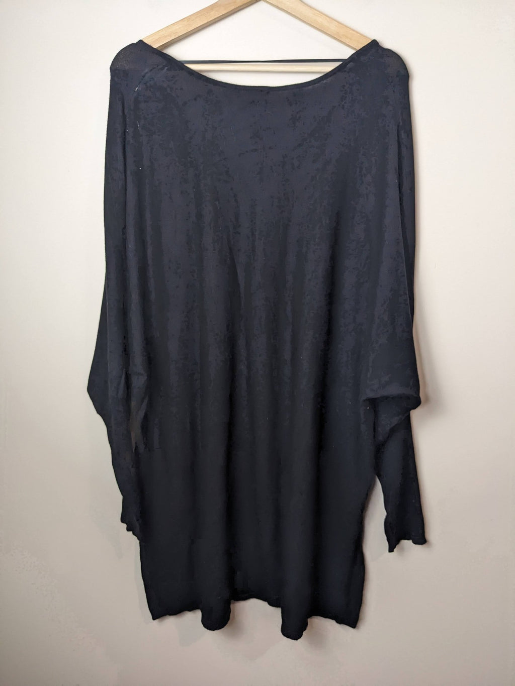 Joe Fresh Black Sweater - 1X