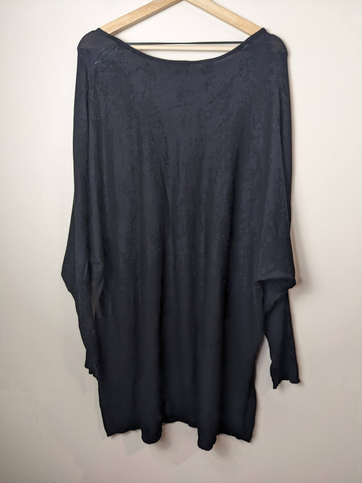 Joe Fresh Black Sweater - 1X