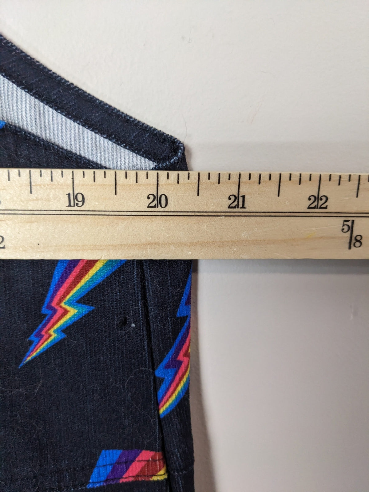L.A Sassoul Thunder Rainbow Overalls - XL