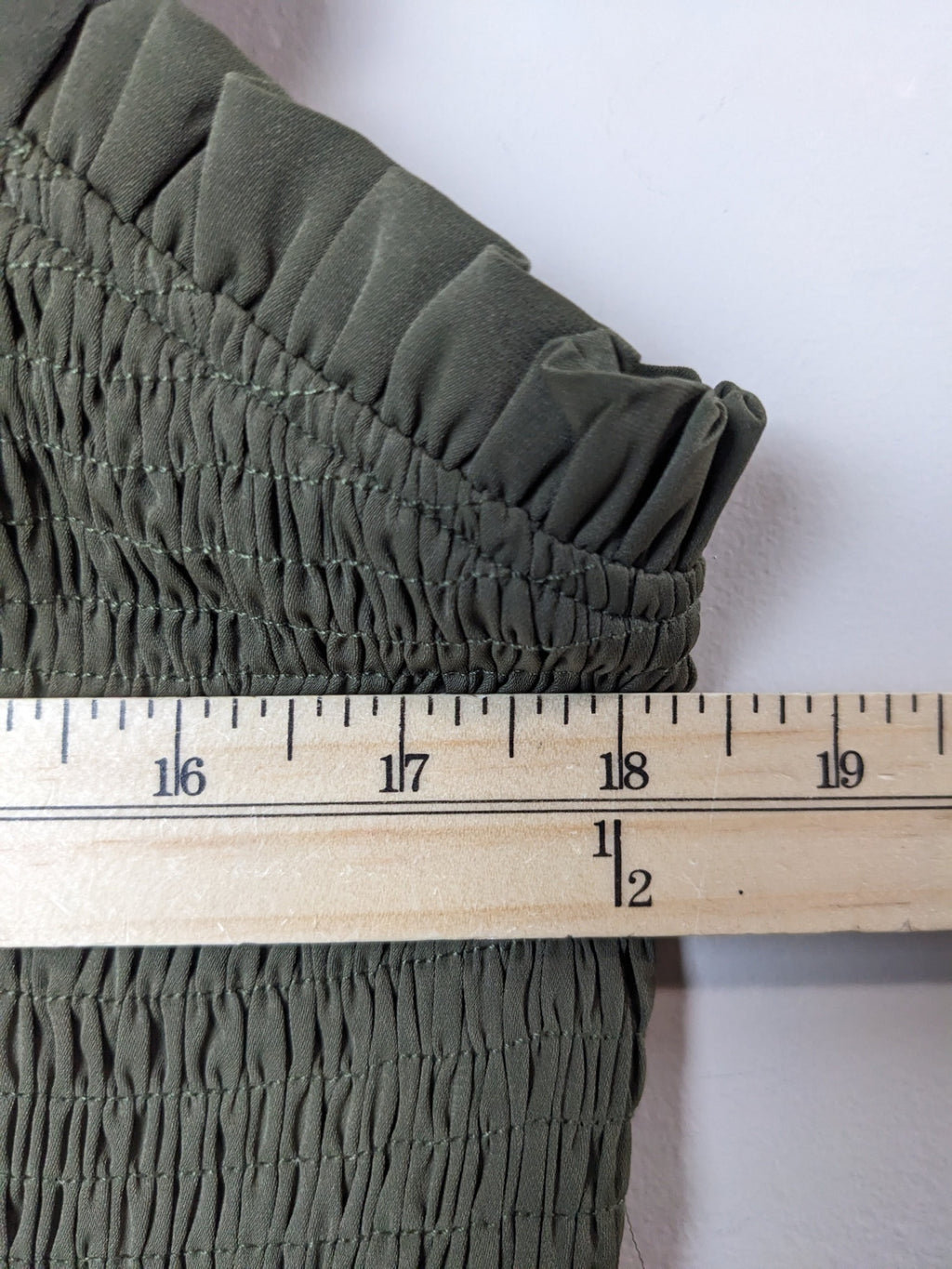 NWT CIDER Olive Green Romper - 1XL