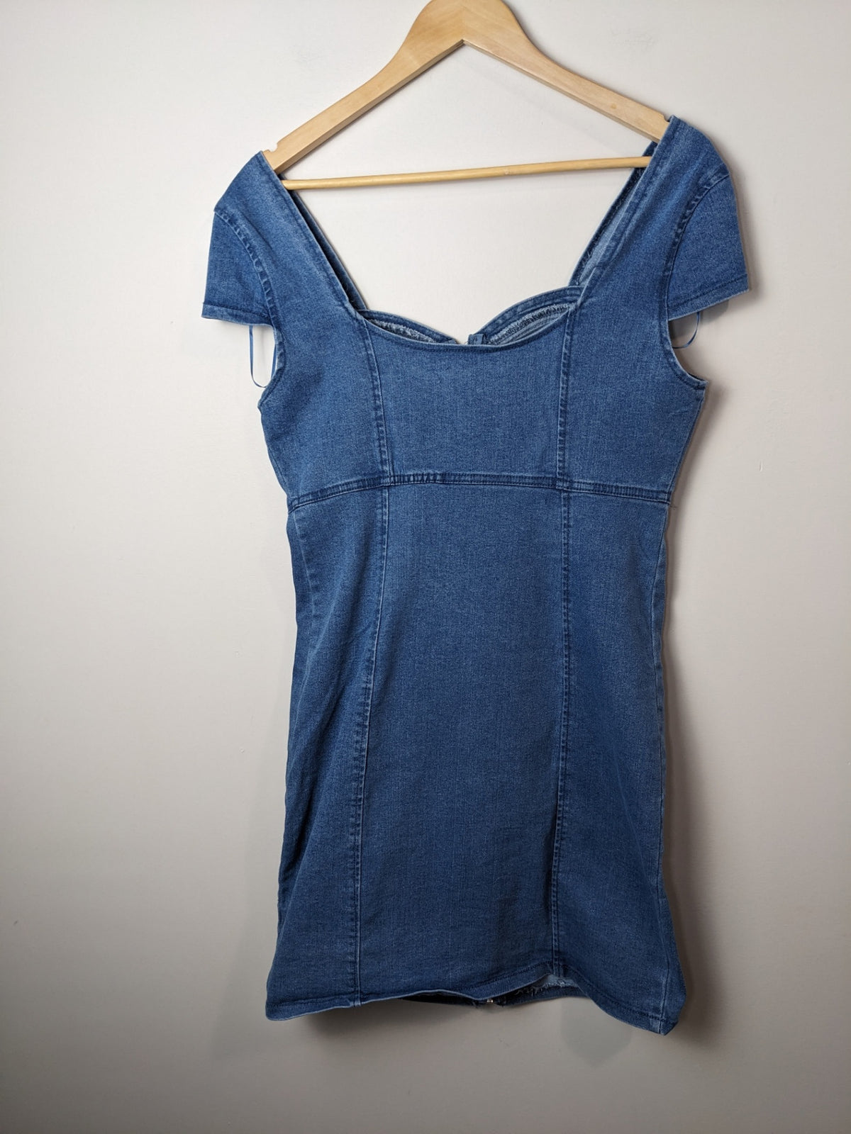 NWT IVRY DAY Denim Dress - L