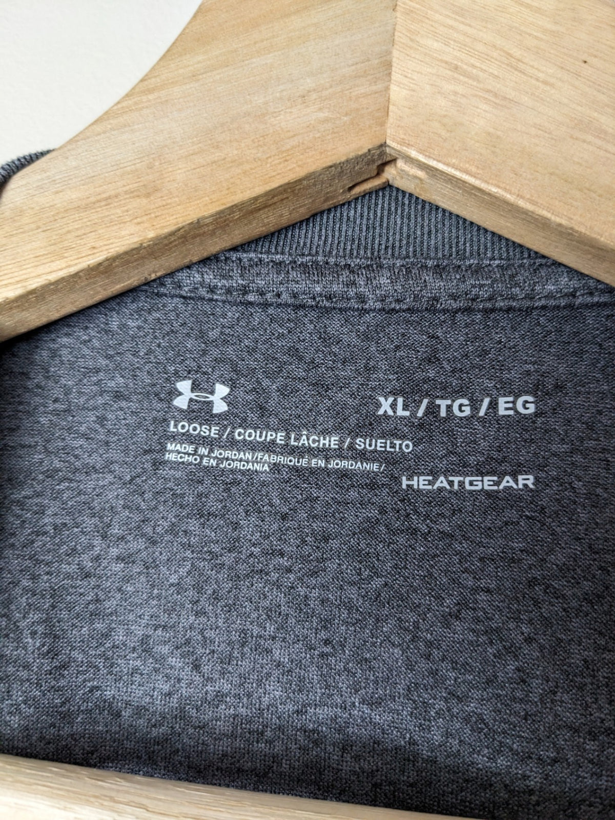 Under Armour Grey T-Shirt - XL