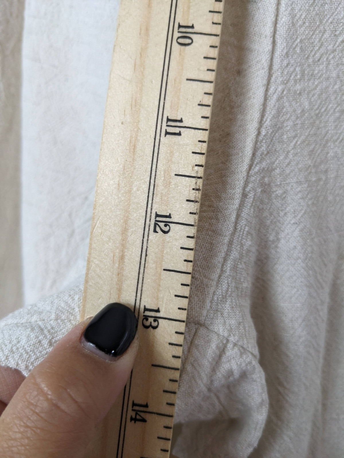 Shein Cream Linen Pants- 1XL