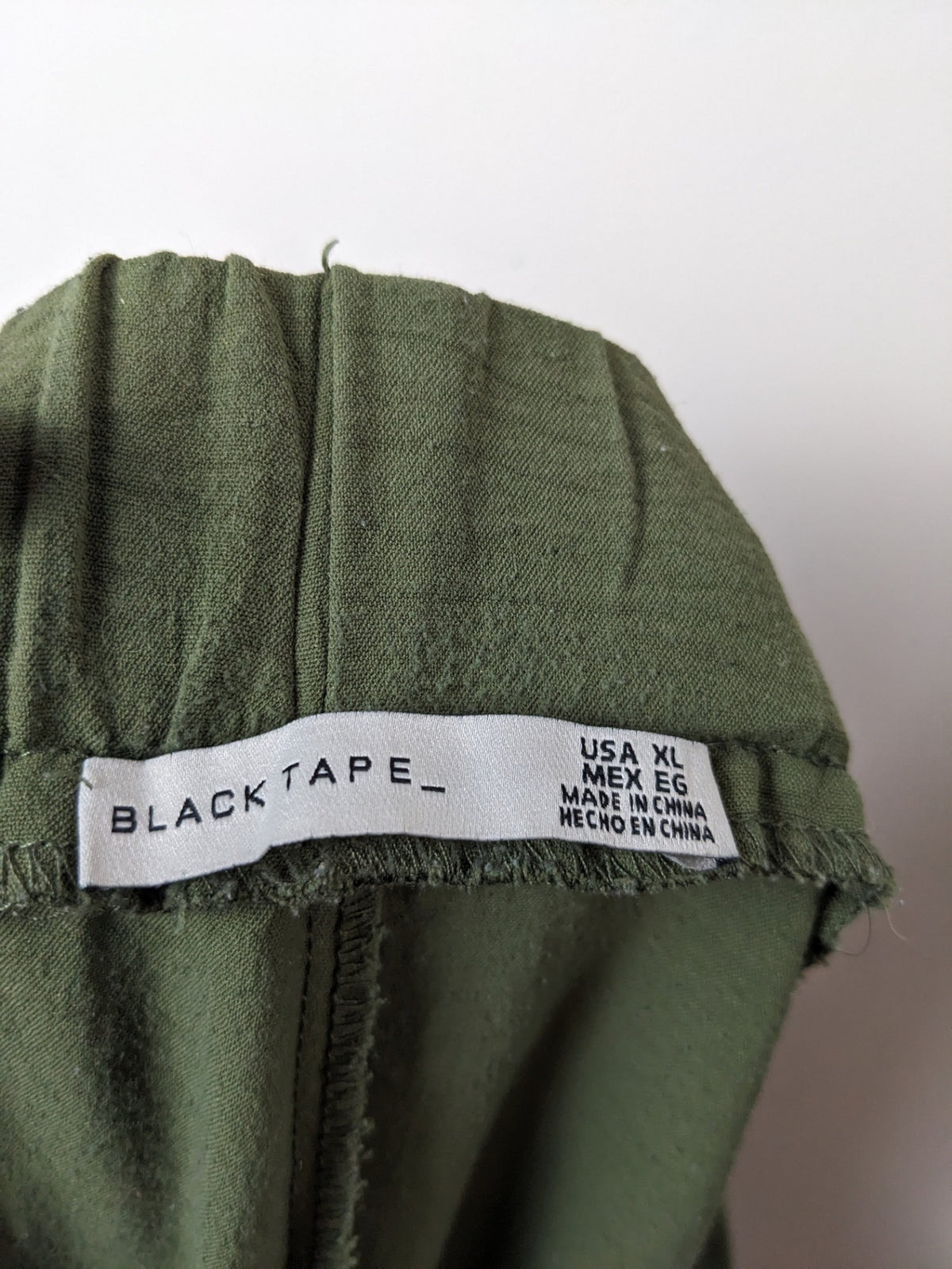 Black Tape Olive Green Dress Pants - XL