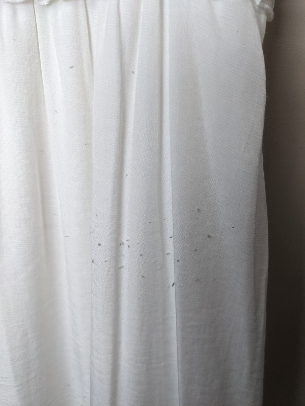 Baltic Børn White Maxi Dress - XL