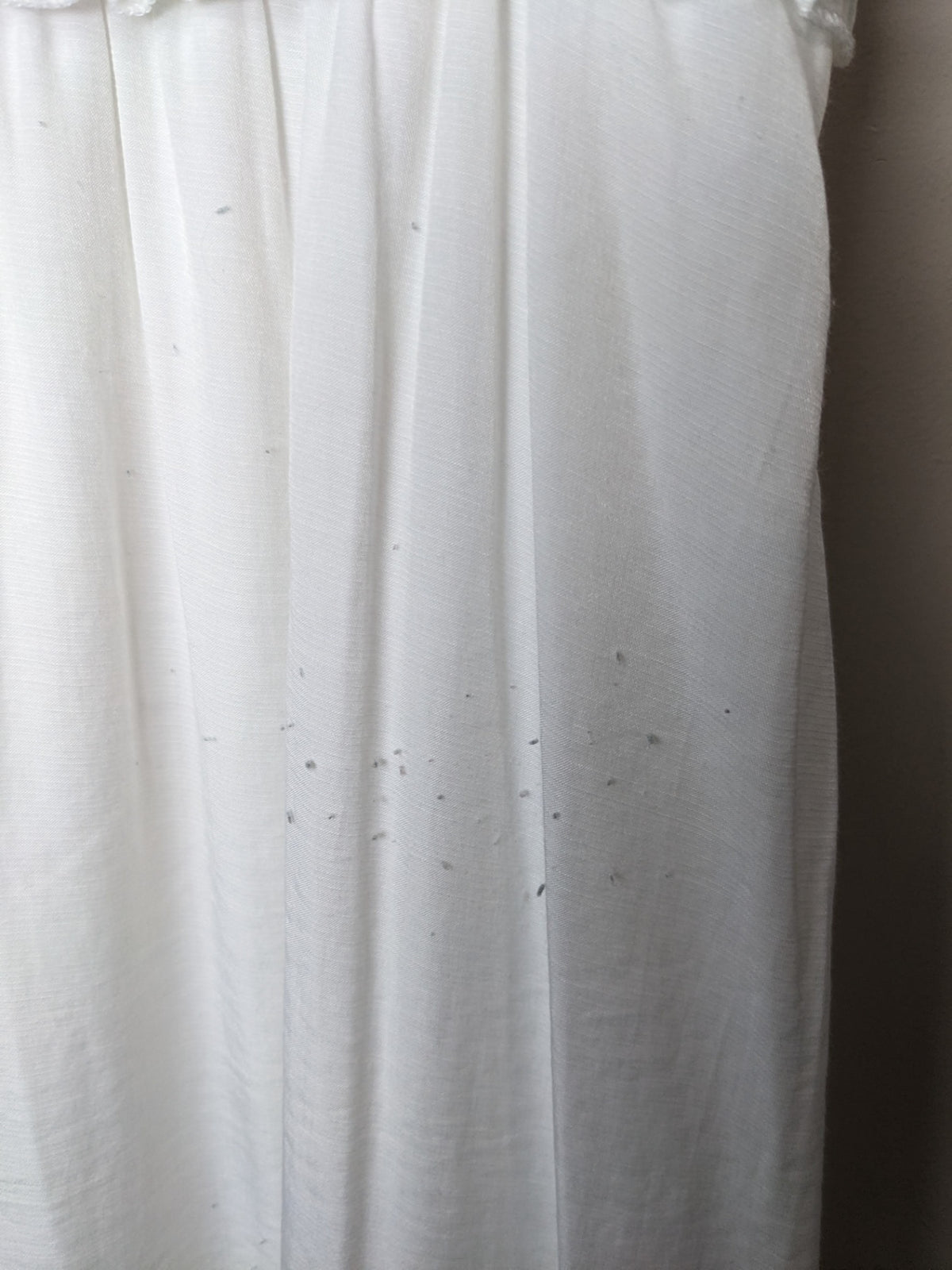 Baltic Børn White Maxi Dress - XL