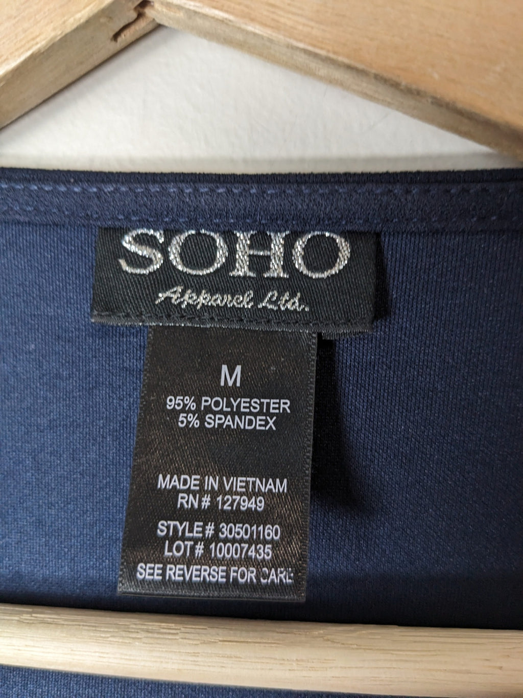 SOHO Navy Jacket - M