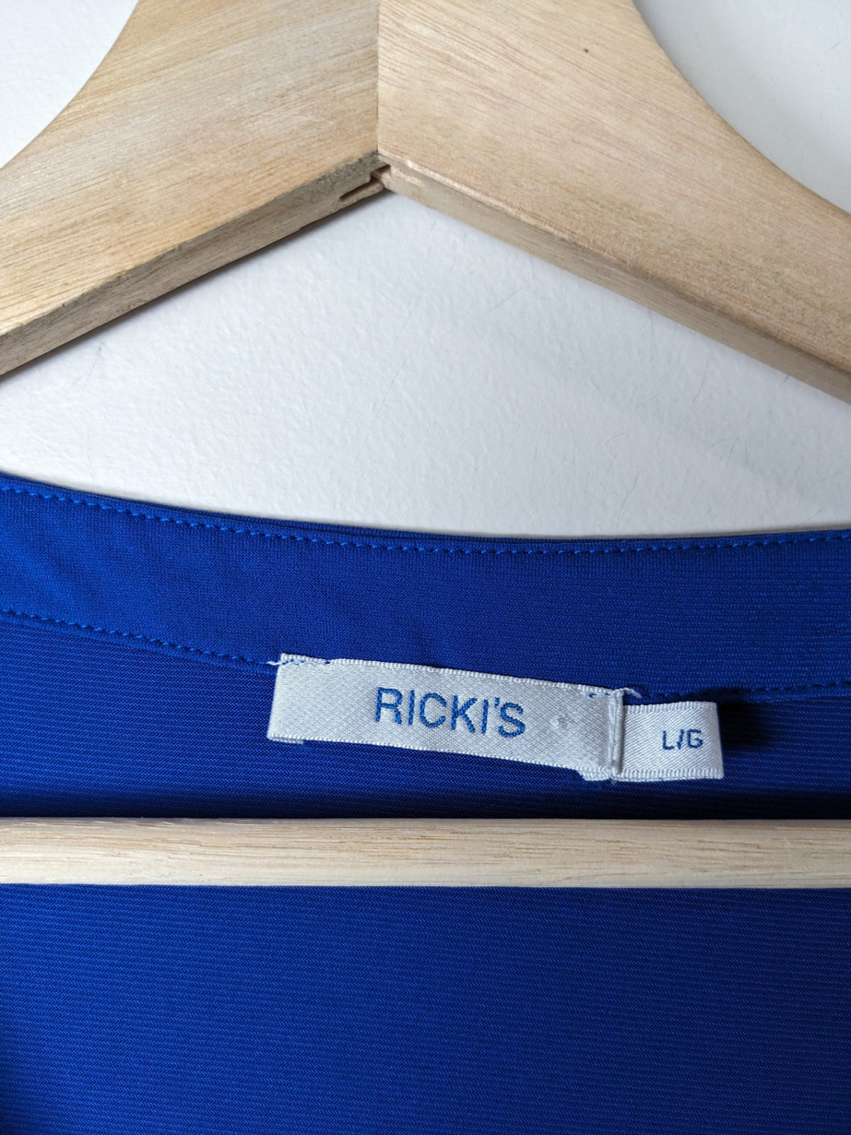 Ricki's Blue Blouse - L