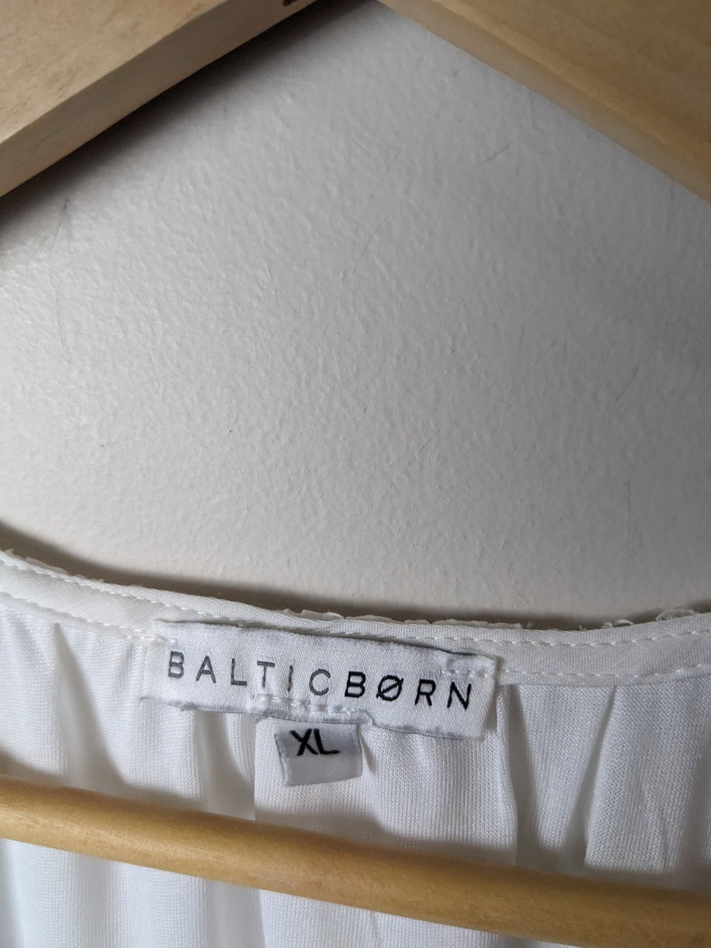 Baltic Børn White Maxi Dress - XL
