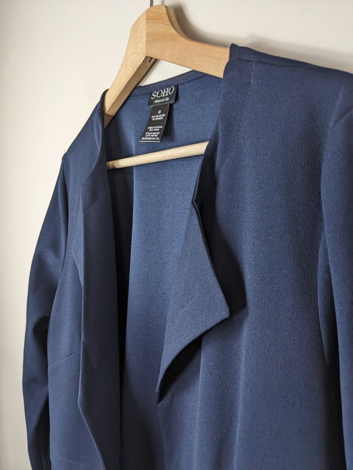 SOHO Navy Jacket - M