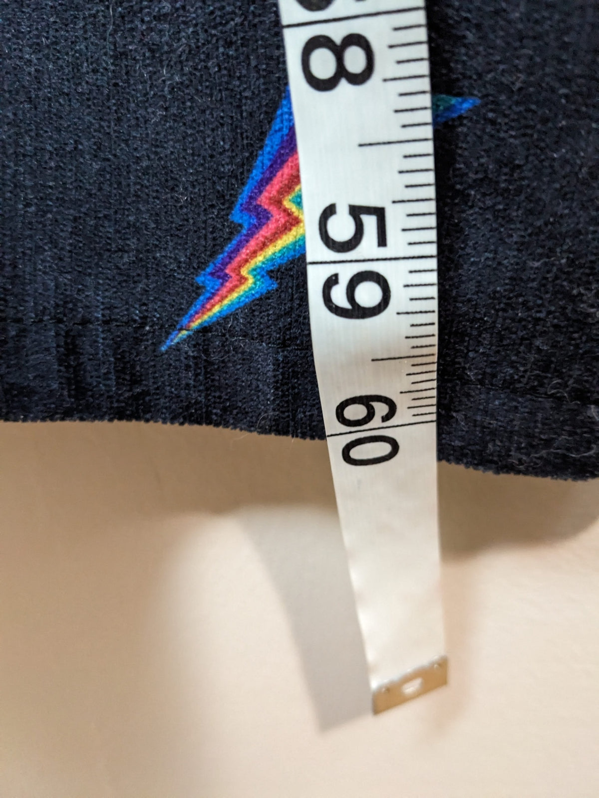 L.A Sassoul Thunder Rainbow Overalls - XL