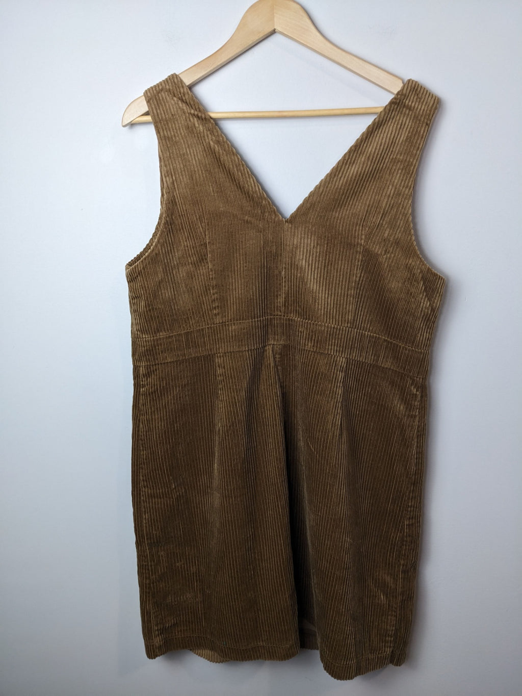 NWT RICKI'S Brown Corduroy Dress- L