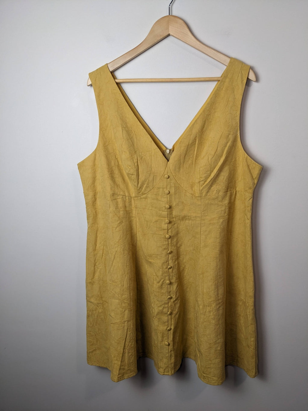 CIDER Yellow Dress - 1XL