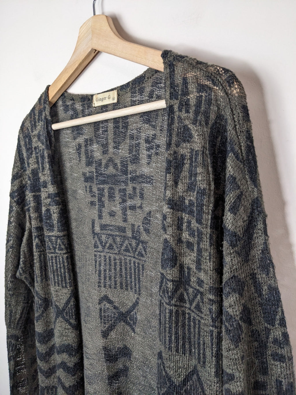 Ginger G Patterned Cardigan - M