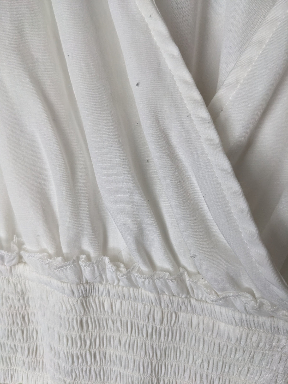 Baltic Børn White Maxi Dress - XL