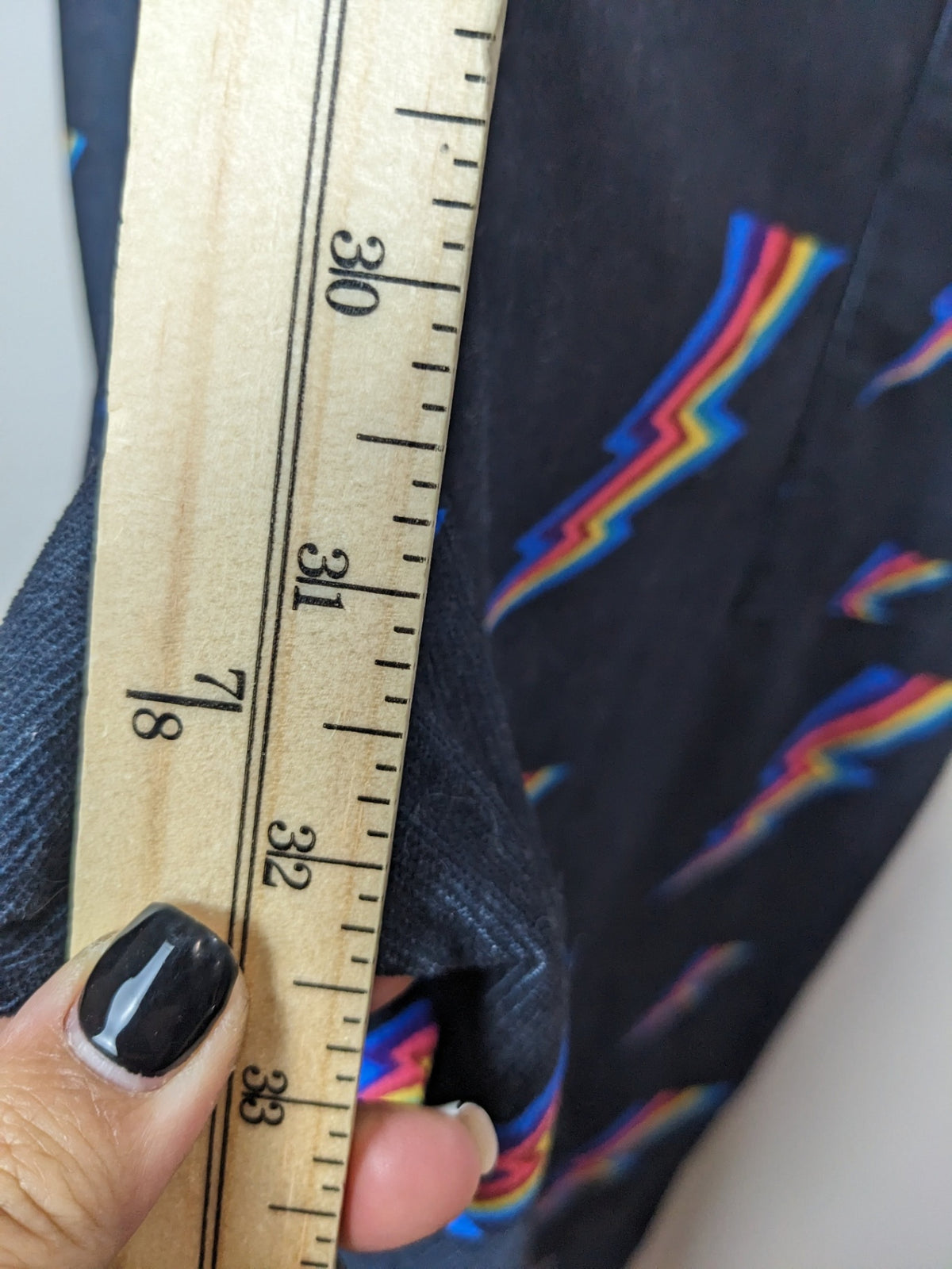 L.A Sassoul Thunder Rainbow Overalls - XL