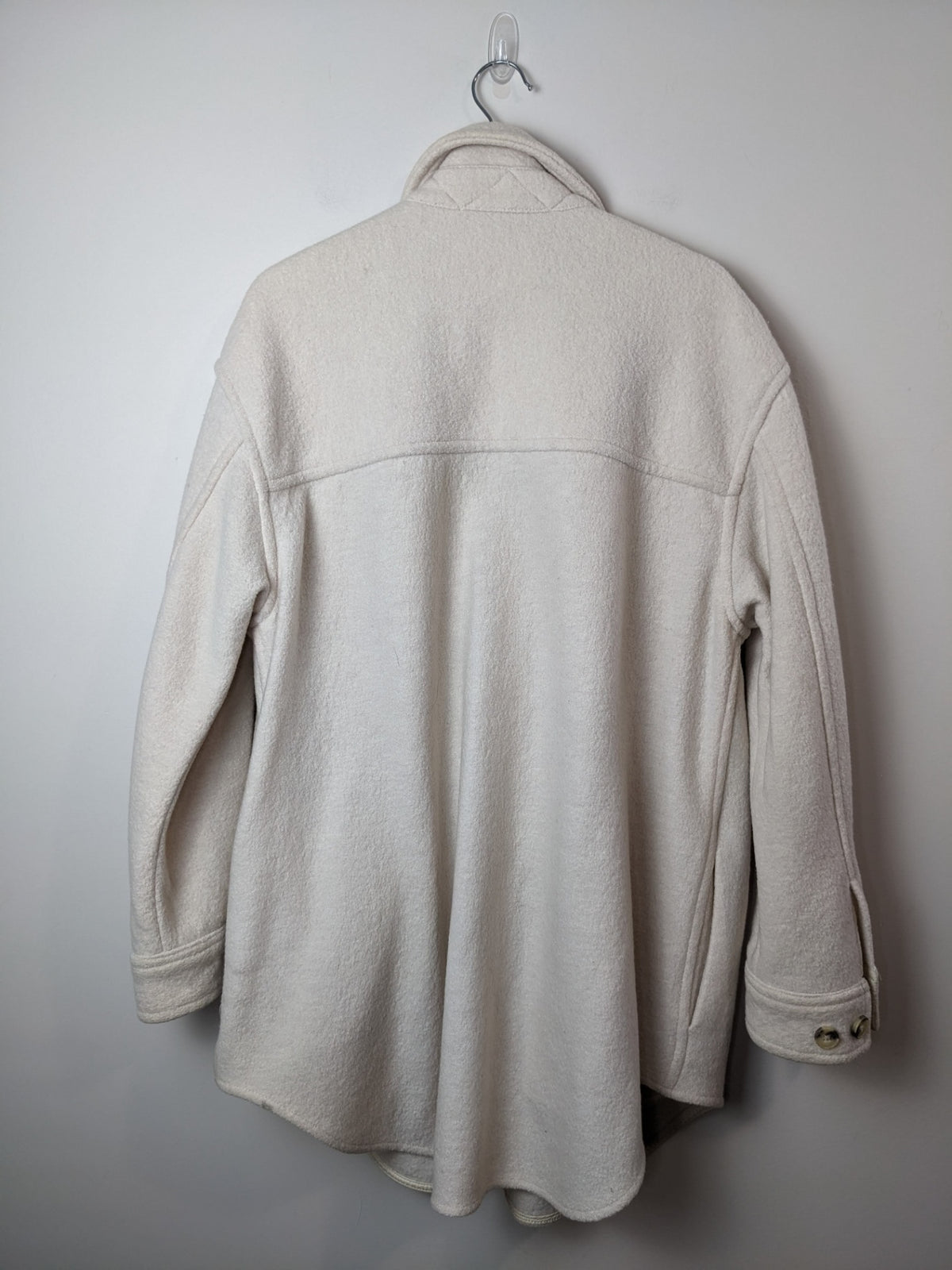 wilfred free cream shacket - L