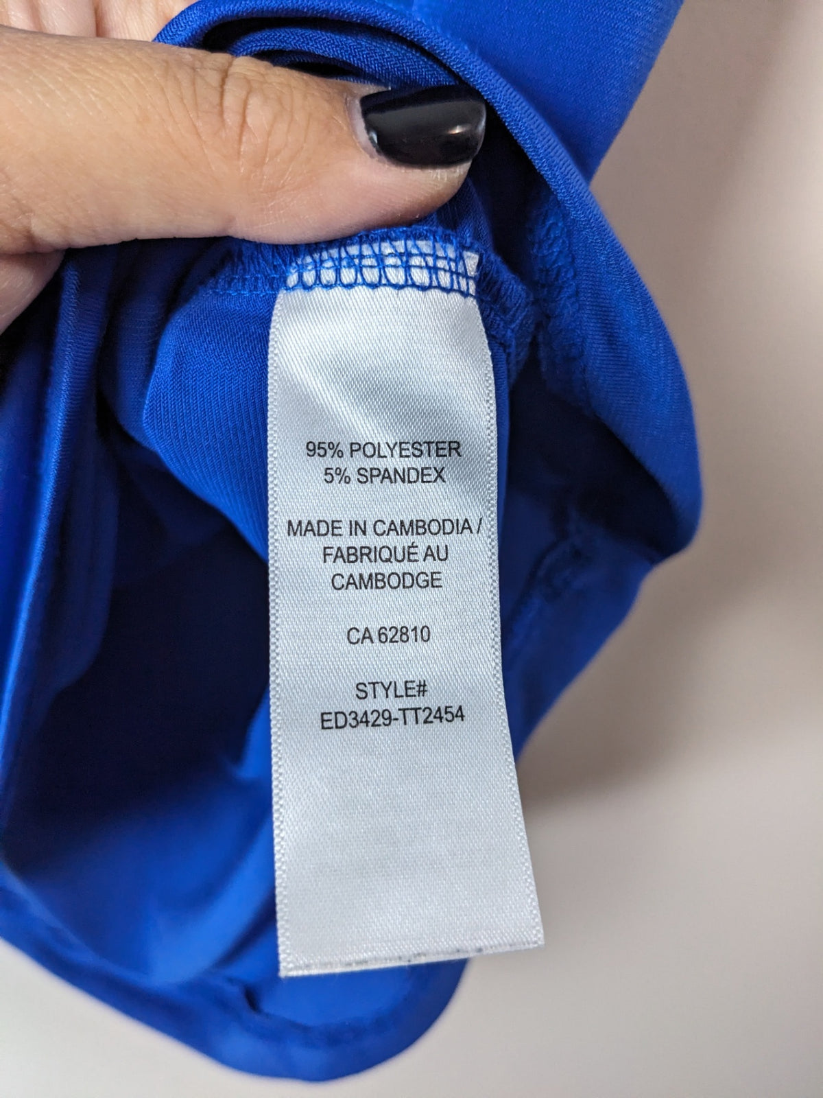 Ricki's Blue Blouse - L