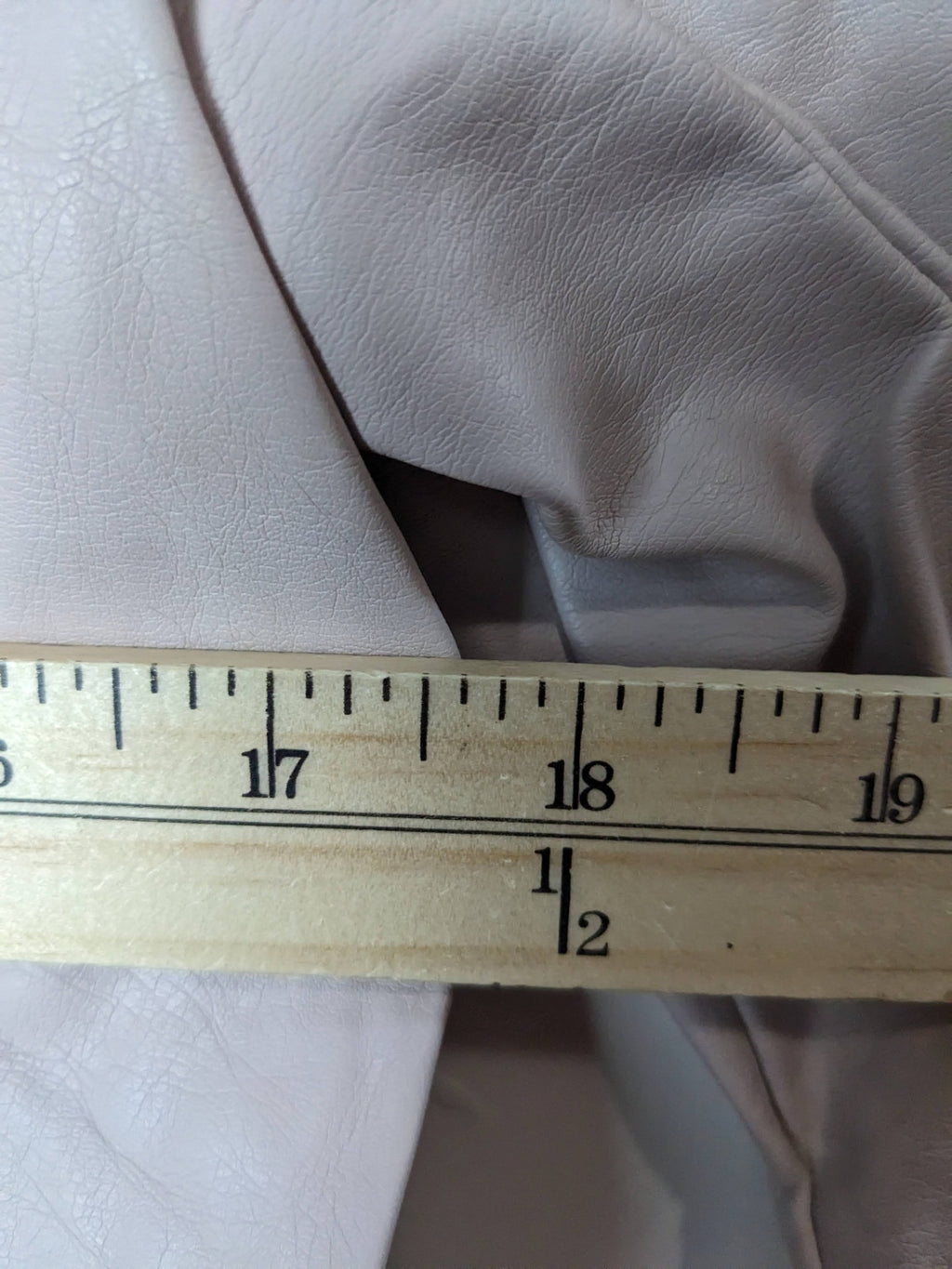 b.young light pink faux leather jacket - 40