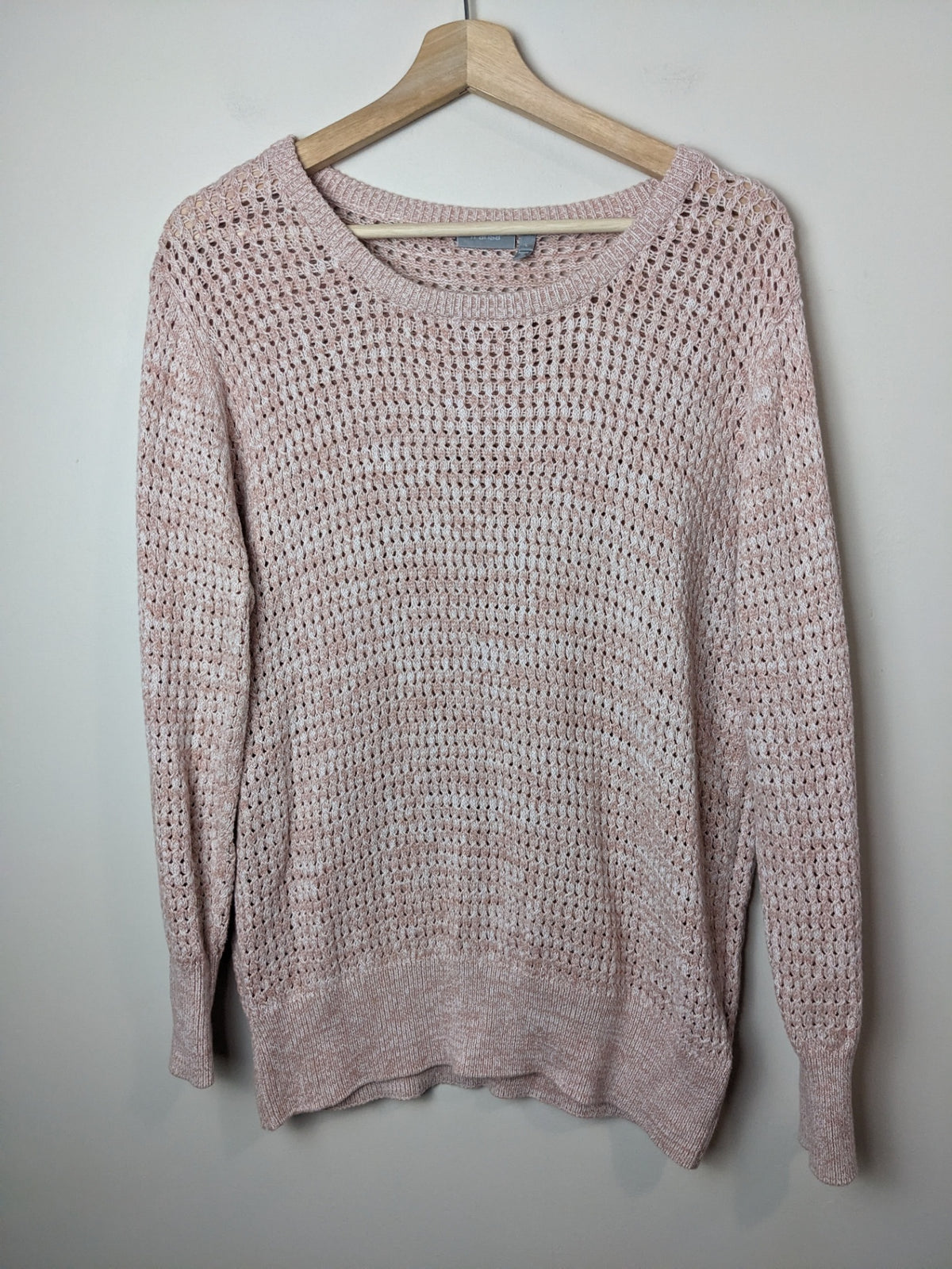 fransa pink sweater - L