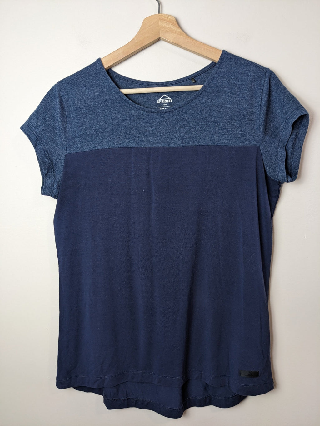 McKinley Navy Two Tone T-Shirt - S
