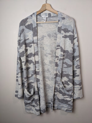 Cherish Camo Cardigan - M